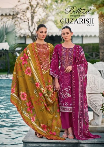 BELLIZA GUZARISH VOL 23 PURE COTTON SUITS SUPPLIER