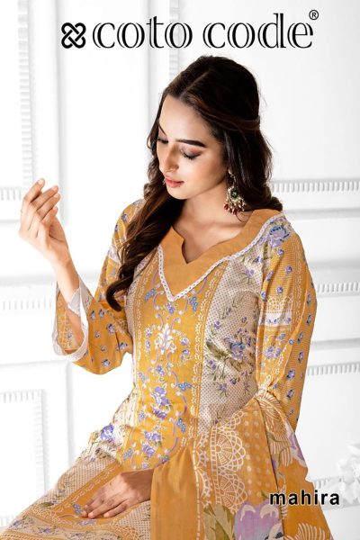 COTO CODE MAHIRA VOL 1 COTTON PRINTED SUITS