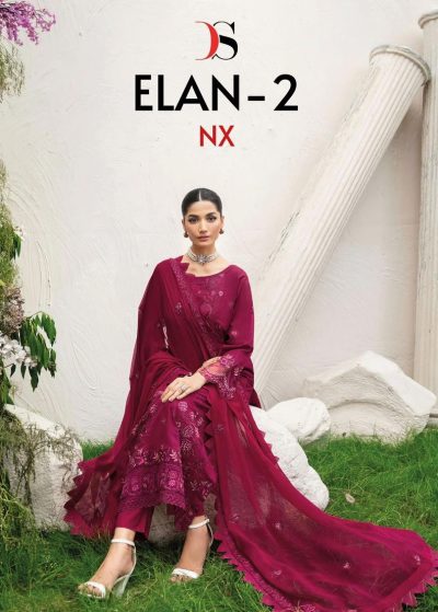 DEEPSY SUITS ELAN VOL 2 NX PURE COTTON SUITS