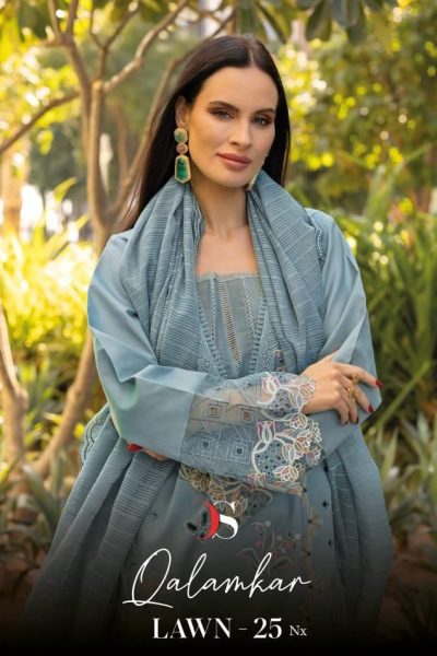 DEEPSY SUITS QALAMKAR LAWN 25 NX PAKISTANI SUITS