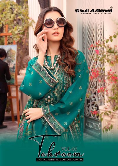 GULL AAHMED TEHREEM VOL 3 PURE LAWN SUITS