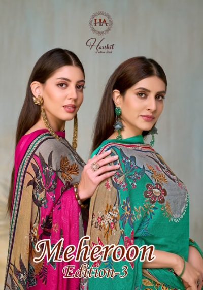 HARSHIT MEHEROON EDITION 3 PURE VISCOSE SUITS