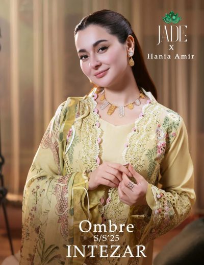JADE OMBRE INTEZAR SUITS LATEST CATALOGUE 2025