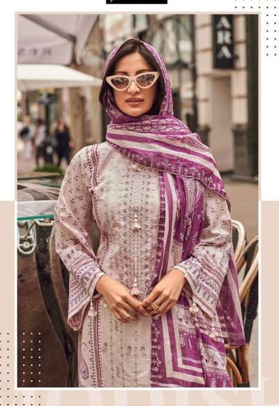 JIHAN BIN SAEED VOL 14 PURE LAWN PRINTED SUITS