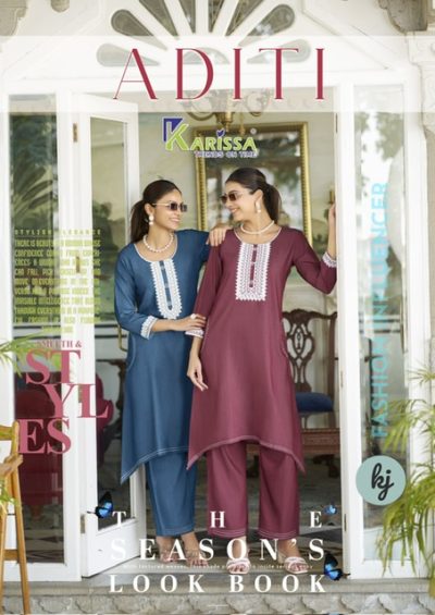 KARISSA ADITI CLASSY AND FABULOUS CO ORD SET