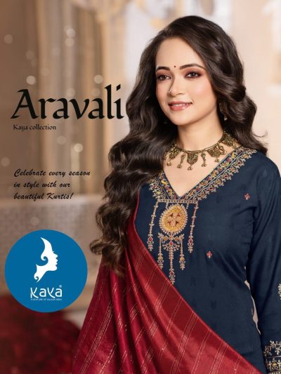 KAYA ARAVALI READYMADE KURTIS SUPPLIER IN SURAT