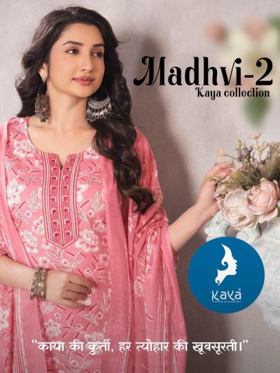KAYA KURTI MADHVI VOL 2 COTTON PRINTED KURTI