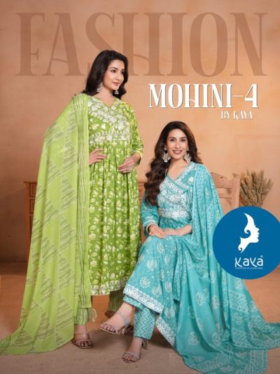 KAYA MOHINI VOL 4 READYMADE ANARKALI KURTIS