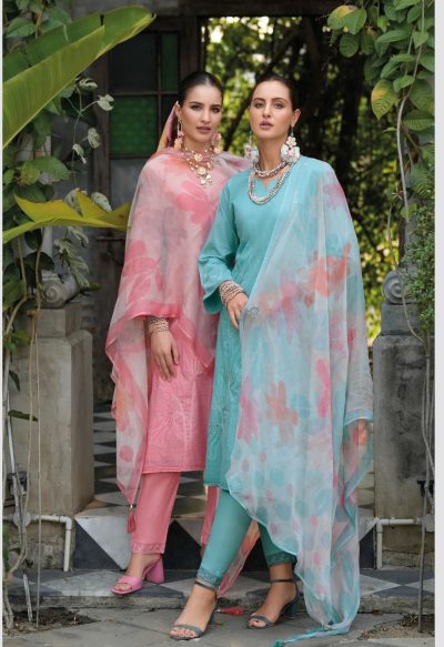KILORY TRENDS SUMMER MUSE PURE LAWN PRINTED KURTI