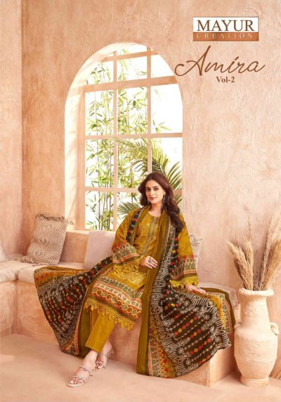 MAYUR CREATION AMIRA VOL 2 COTTON SUITS