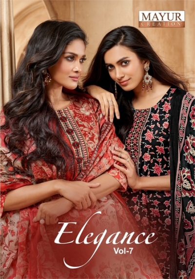 MAYUR CREATION ELEGANCE VOL 7 PURE COTTON SUITS