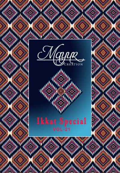 MAYUR IKKAT SPECIAL VOL 21 COTTON PRINTED SUITS