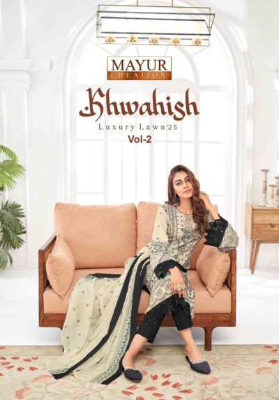 MAYUR KHWAHISH VOL 2 COTTON PRINTED SUITS