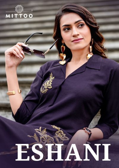 MITTOO ESHANI RAYON CO ORD SET CATALOGUE