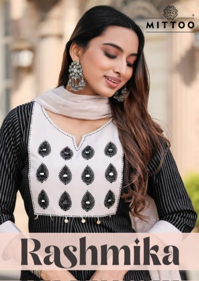 MITTOO RASHMIKA RAYON PRINTED READYMADE KURTI