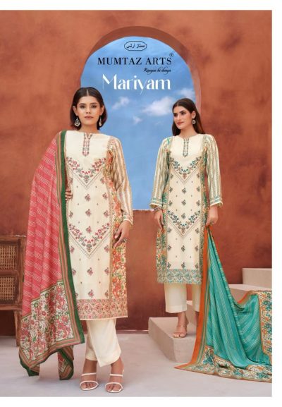 MUMTAZ ARTS MARIYAM PURE VISCOSE PRINTED SUITS