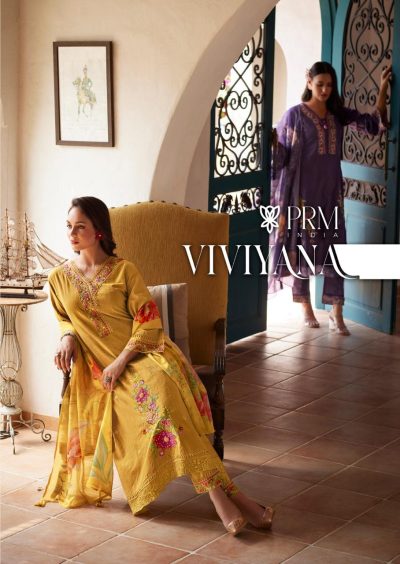 PRM INDIA VIVIANA PURE COTTON EMBROIDERY KURTI