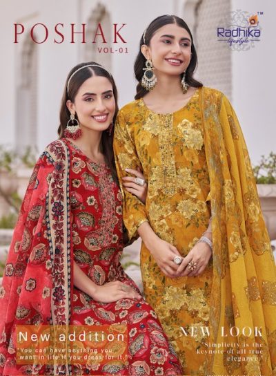 RADHIKA LIFESTYLE POSHAK VOL 1 READYMADE KURTIS