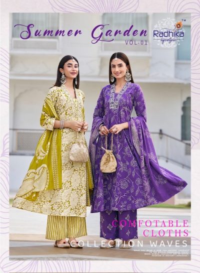 RADHIKA LIFESTYLE SUMMER GARDEN VOL 1 KURTI