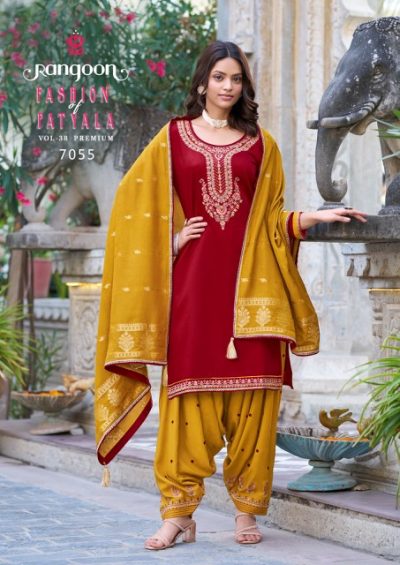 RANGOON FASHION OF PATIYALA VOL 38 LATEST CATALOG