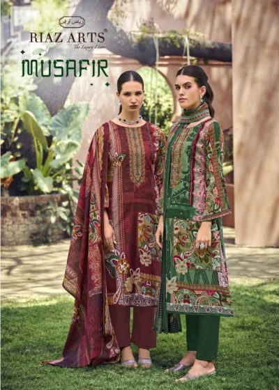 RIAZ ARTS MUSAFIR PURE LAWN SUITS CATALOGUE