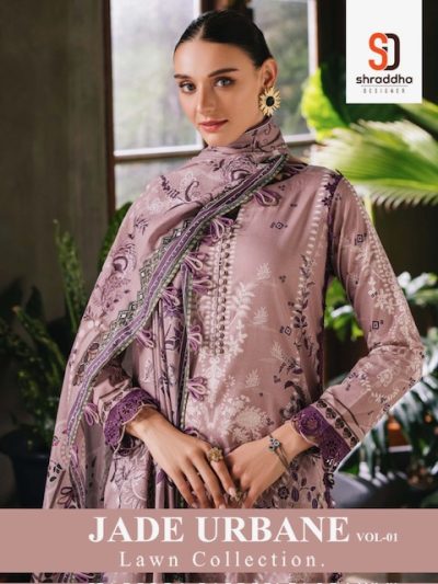 SHRADDHA DESIGNER JADE URBANE VOL 1 LAWN COLLECTION