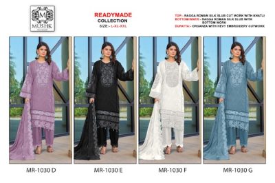 SHRADDHA DESIGNER MUSHQ MR-1030 READYMADE SUITS
