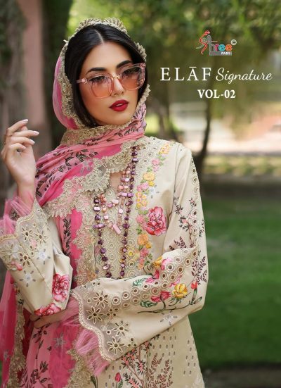 SHREE FABS ELAF SIGNATURE VOL 2 PAKISTANI SUITS