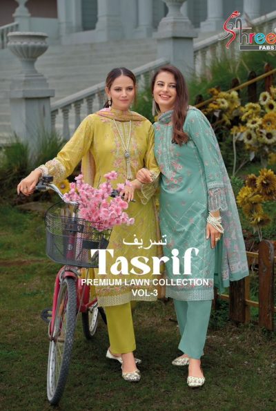 SHREE FABS TASRIF VOL 3 PREMIUM LAWN COLLECTION