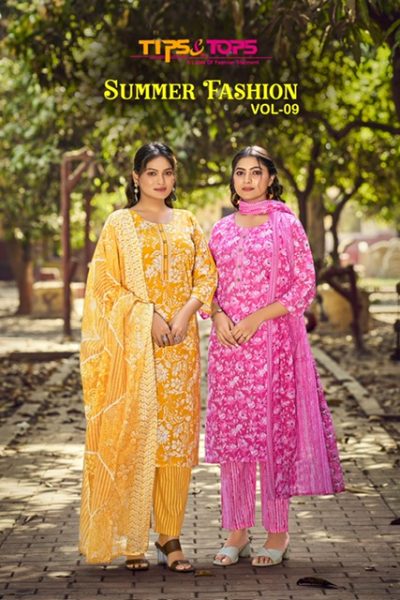 TIPS & TOPS SUMMER FASHION VOL 9 COTTON SUITS
