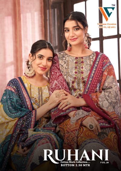 VANDANA‎ CREATION RUHANI‎ VOL 30 COTTON SUIT