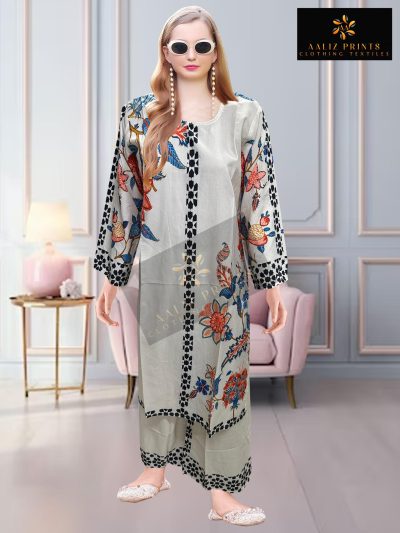 AALIZ PRINTS VOL 8 COTTON PRINTED CO ORD SET