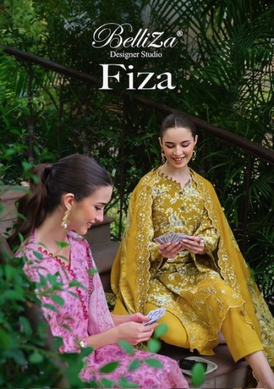 BELLIZA FIZA PURE COTTON DIGITAL PRINTED SUITS