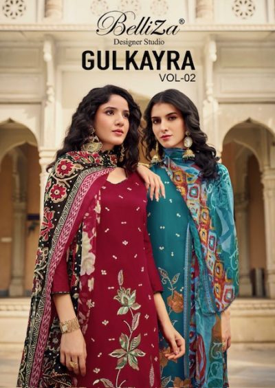 BELLIZA GULKAYRA VOL 2 PURE HEAVY JAM SUITS SUPPLIER