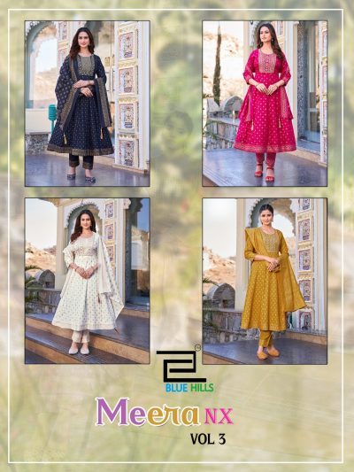 BLUE HILLS MEERA VOL 3 READYMADE KURTIS SUPPLIER