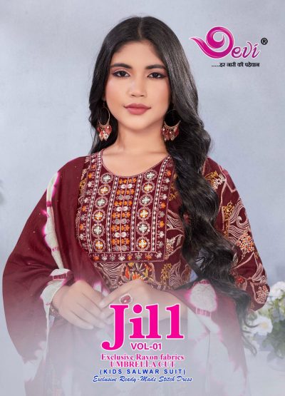 DEVI JILL VOL 1 PURE RAYON READYMADE KURTI SUPPLIER