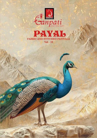 GANAPTI PAYAL VOL 10 COTTON PRINTED SUITS SUPPLIER