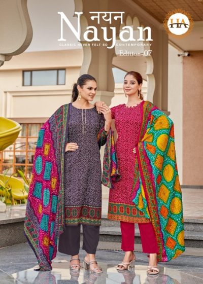 HARSHIT FASHION NAYAN EDITION 7 PRINTED SALWAR SUIT