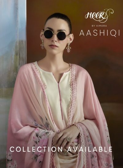 HEER AASHIQI PURE MUSLIN DIGITAL PRINTED SUITS