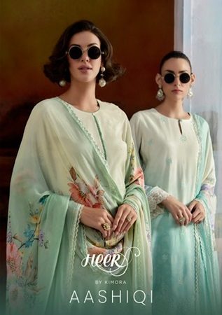 HEER AASHIQI PURE MUSLIN SUITS CATALOGUE