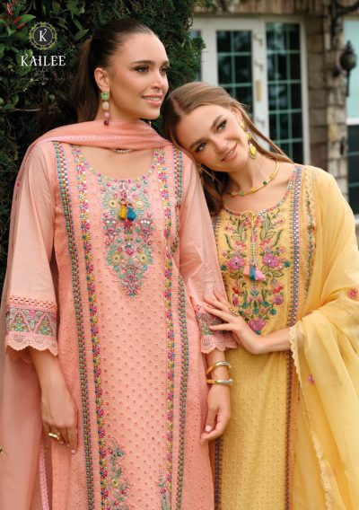 KAILEE FASHION GULZAR MIRROR EMBROIDERY KURTI