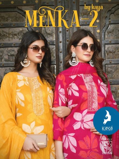KAYA MENKA VOL 2 READYMADE STRAIGHT CUT KURTIS