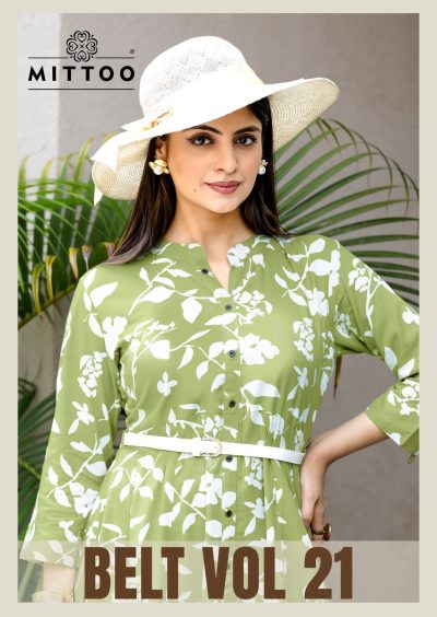 MITTOO BELT VOL 21 READYMADE KURTIS SUPPLIER SURAT