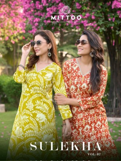 MITTOO SULEKHA VOL 2 READYMADE KURTIS SUPPLIER