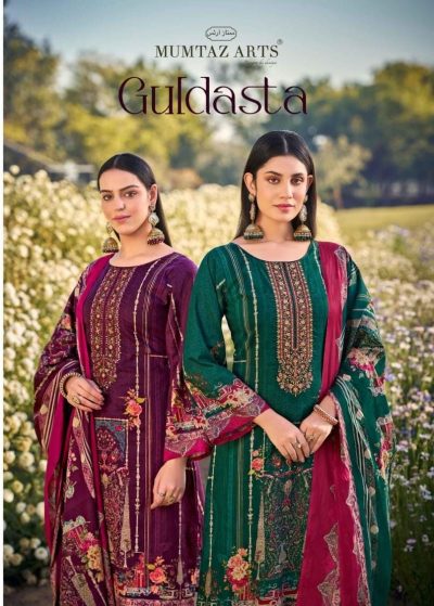 MUMTAZ ARTS GULDASTA PURE LAWN SUITS CATALOGUE