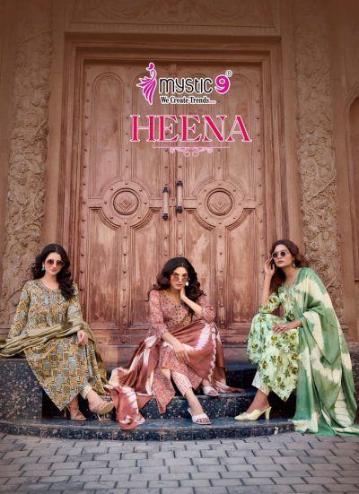 MYSTIC 9 HEENA READYMADE KURTIS WHOLESALER
