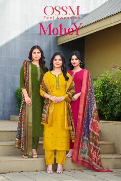 OSSM MOHEY VISCOSE ROMAN SILK KURTI SUPPLIER