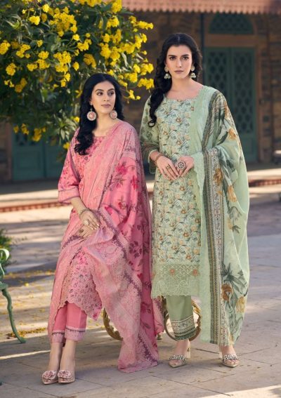 PAKIZA PRINTS FARAZ VOL 55 LAWN EMBROIDERY SUITS