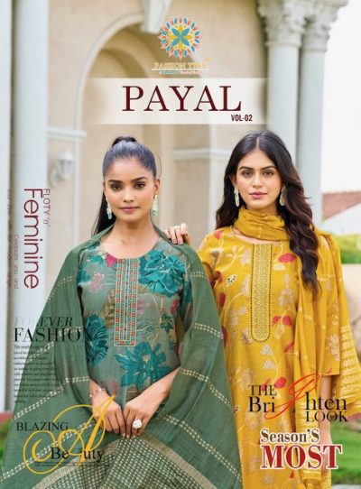 PASSION TREE PAYAL VOL 2 FANCY EMBROIDERY KURTI