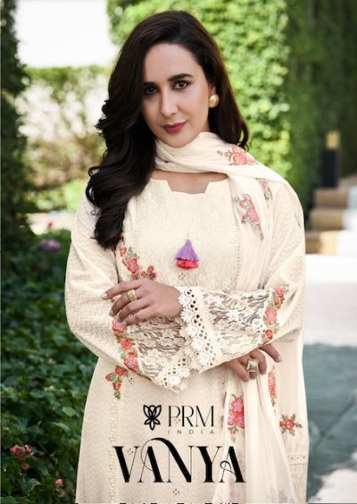 PRM INDIA VANYA PURE COTTON EMBROIDERY KURTI
